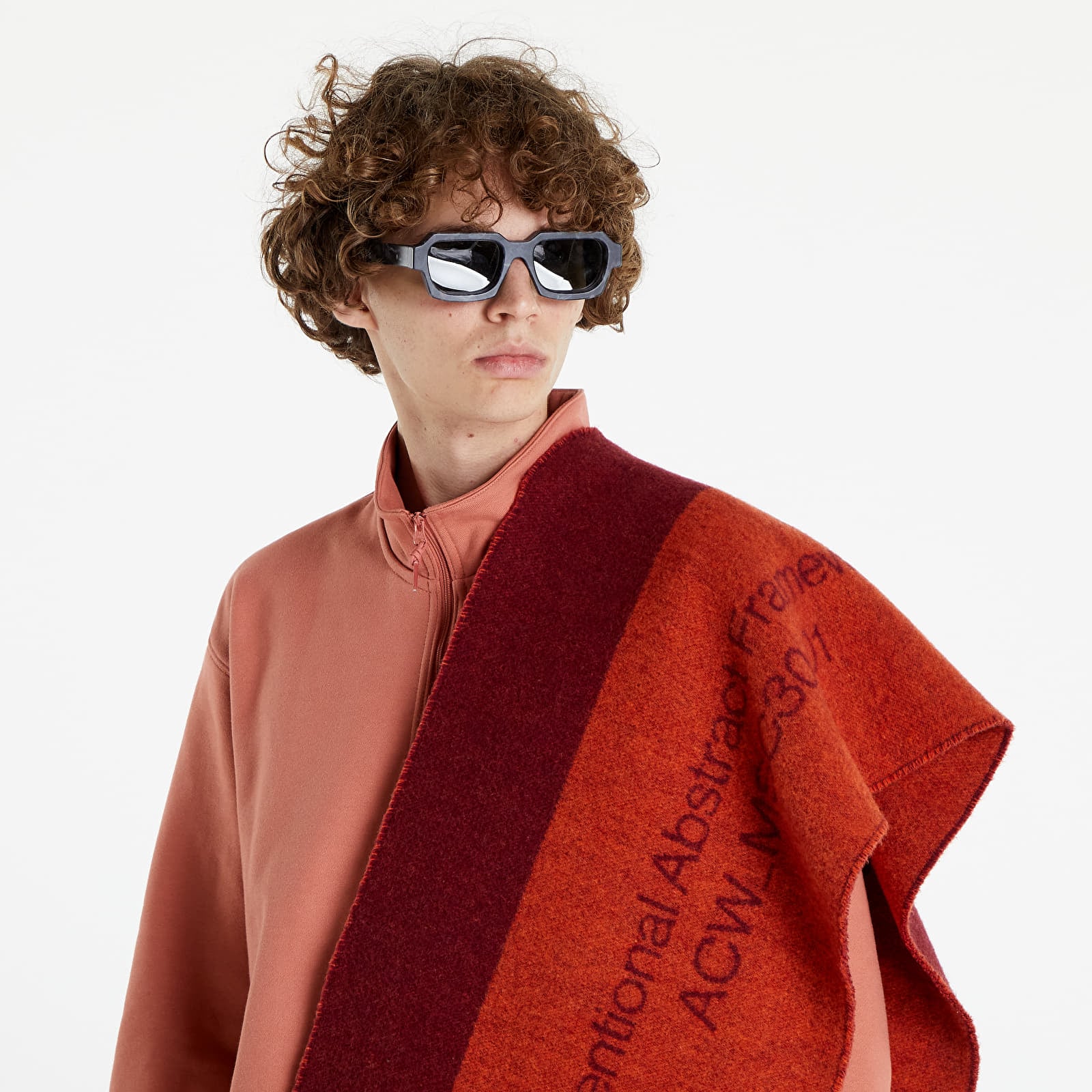 Sallid A-COLD-WALL* Framework Scarf Bright Orange