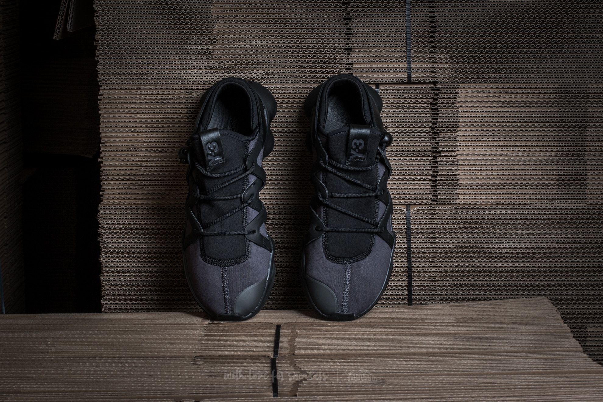 Pánské tenisky a boty Y-3 KYUJO LOW Utility Black/ Core Black/ Core Black