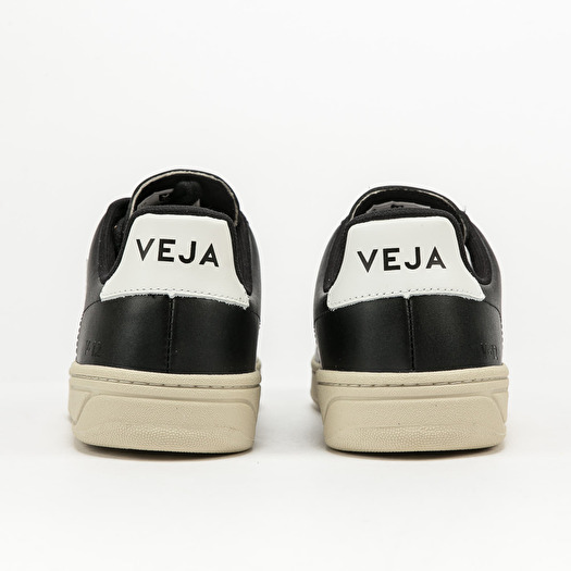 Buty męskie Veja V-12 Leather Black/ White | Footshop
