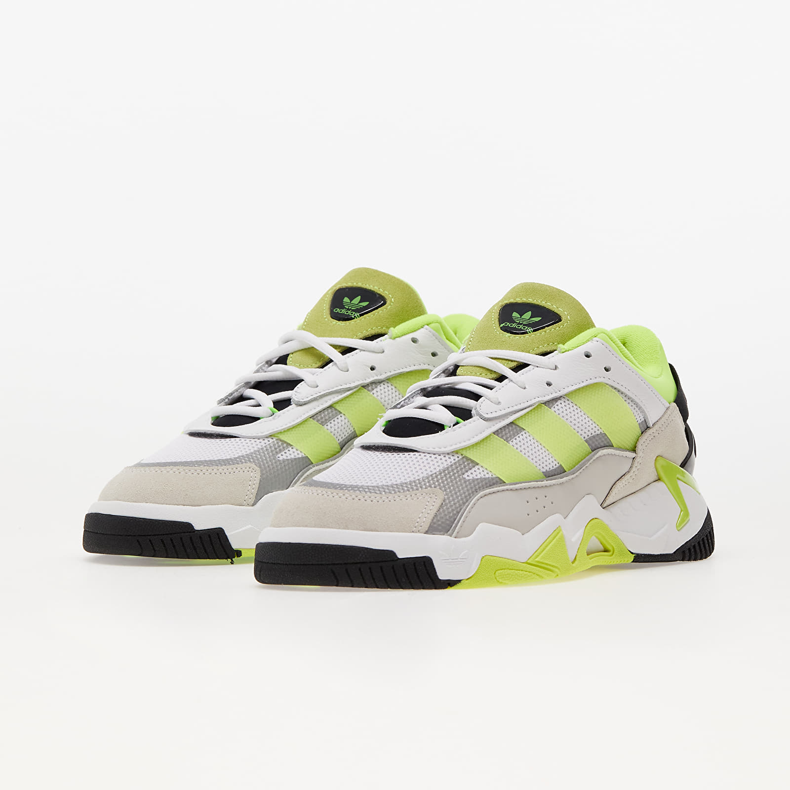 Pánské tenisky a boty adidas Niteball II Ftw White/ Solar Yellow/ Core Black