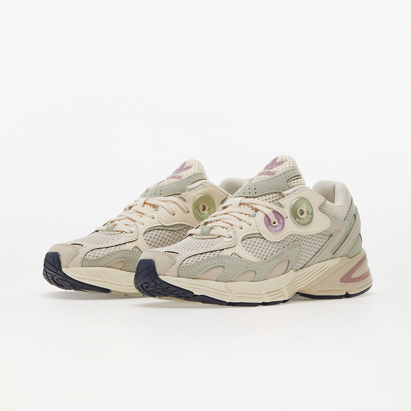 Damen Sneaker und Schuhe adidas Astir W Worn White/ Core Brown/ Halo Green