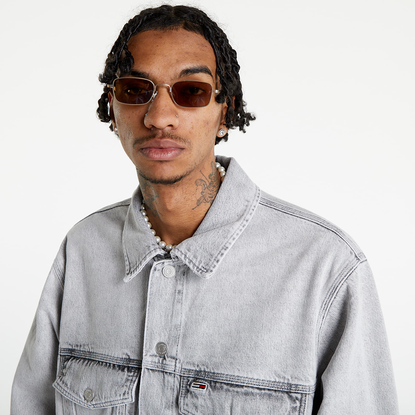 Jackets Tommy Jeans Archv Oversized Denim Jacket Denim Black