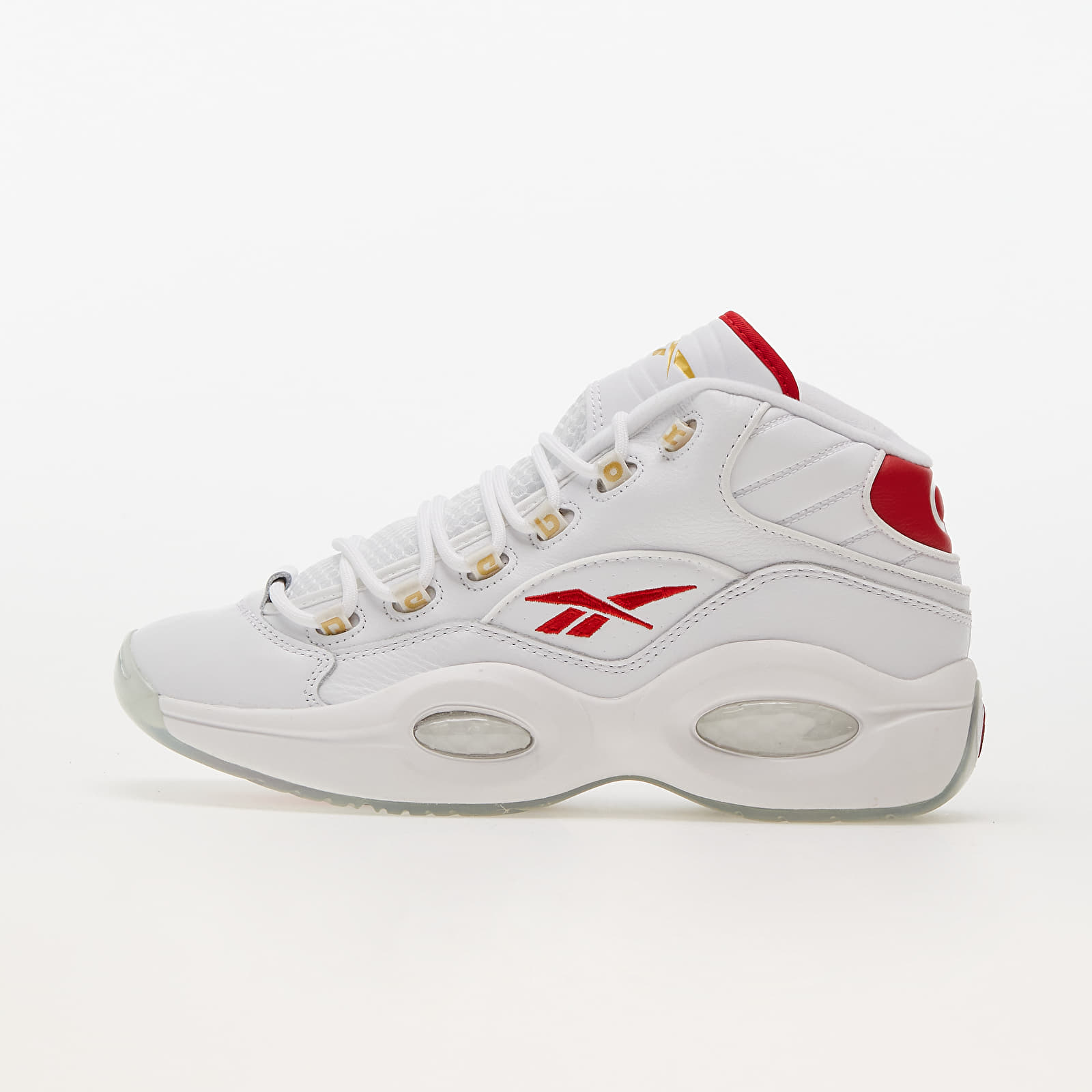 Buty męskie Reebok Question Mid Ftw White/ Ftw White/ Vector Red
