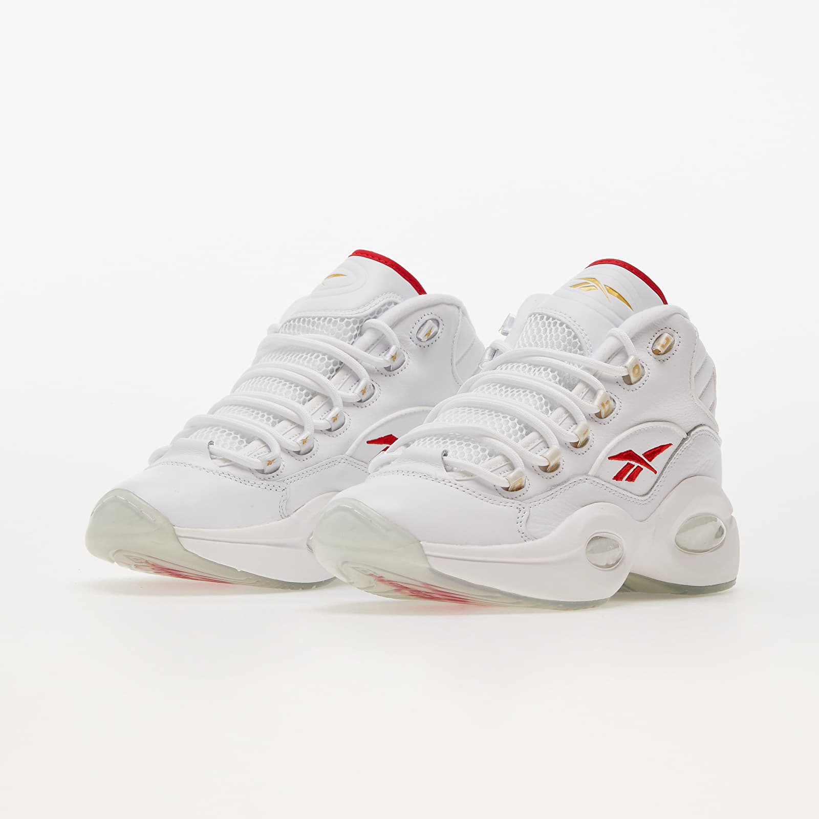 Reebok question deals mid all white