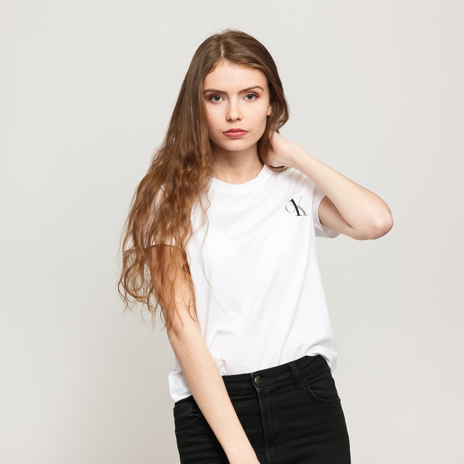 T-shirts Calvin Klein CK ONE SS Crew Neck C/O White
