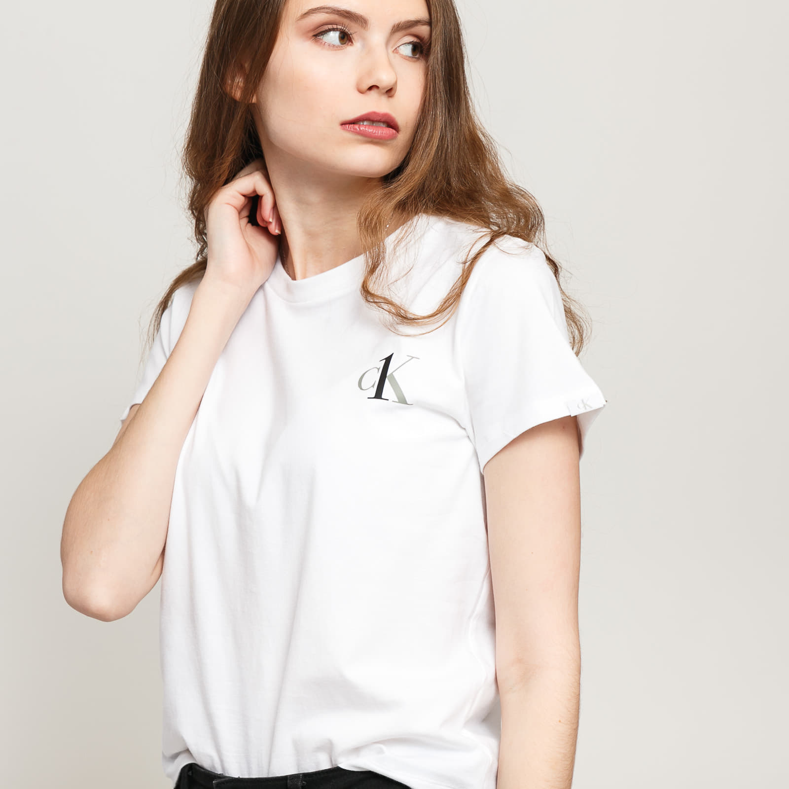 T-shirts Calvin Klein CK ONE SS Crew Neck C/O White