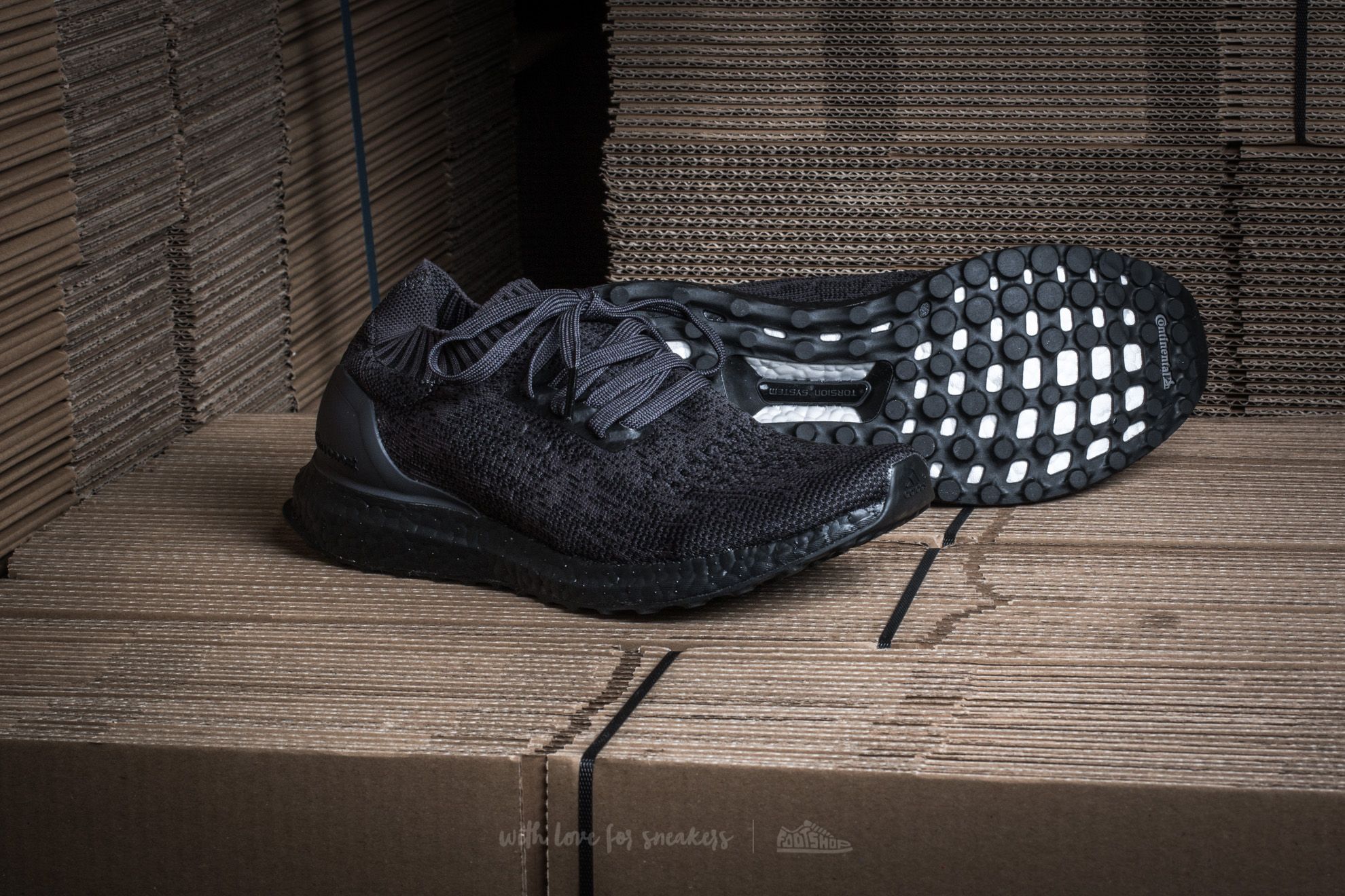 Sko til mænd adidas Ultra Boost Uncaged Dark Grey Heather Solid Grey/ Core Black/ Utility Black
