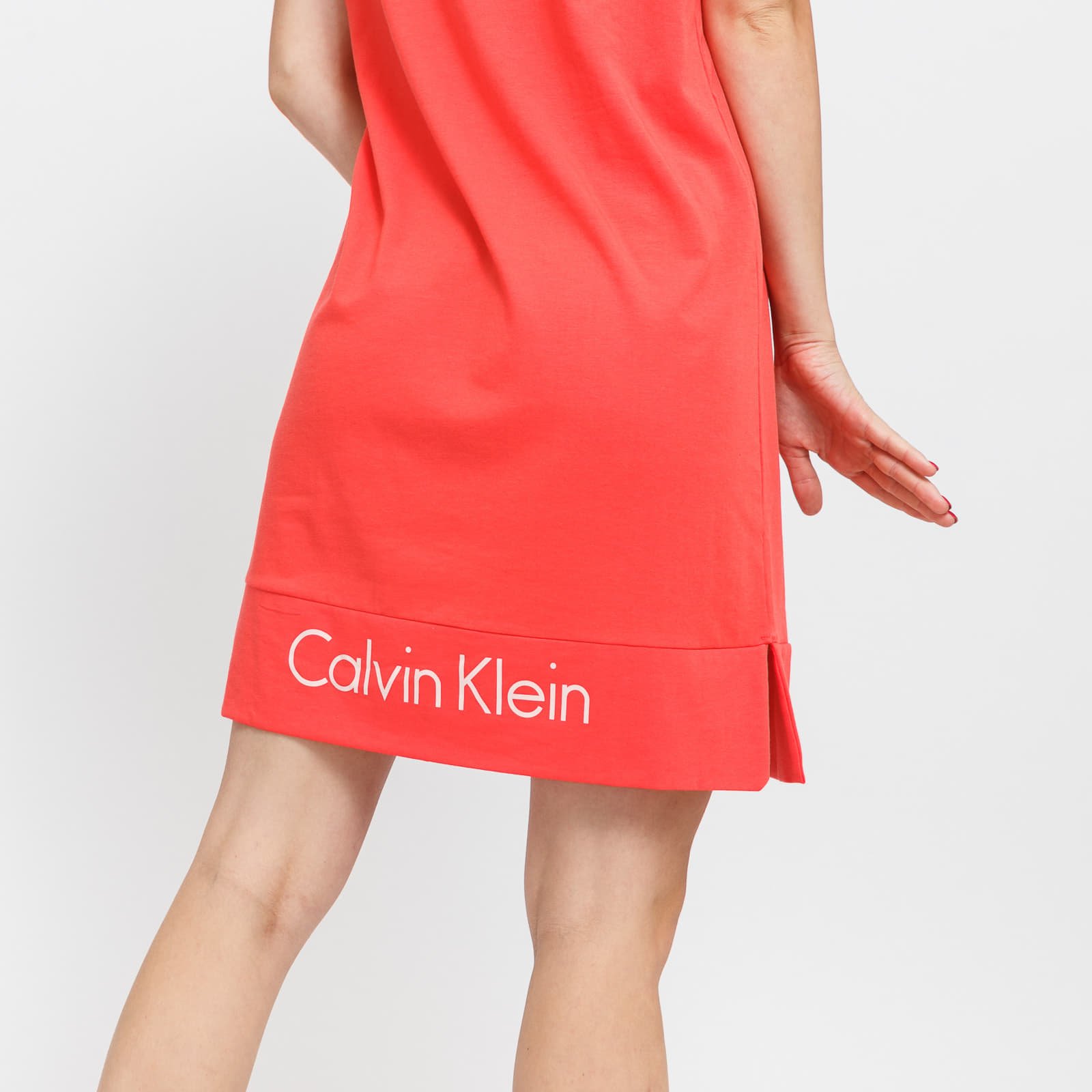 Dress Calvin Klein Nightshirt Light Red