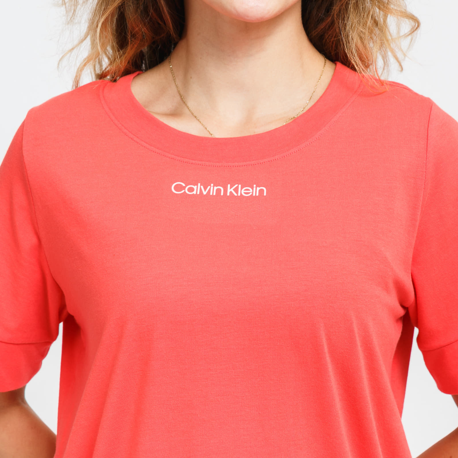 Dress Calvin Klein Nightshirt Light Red