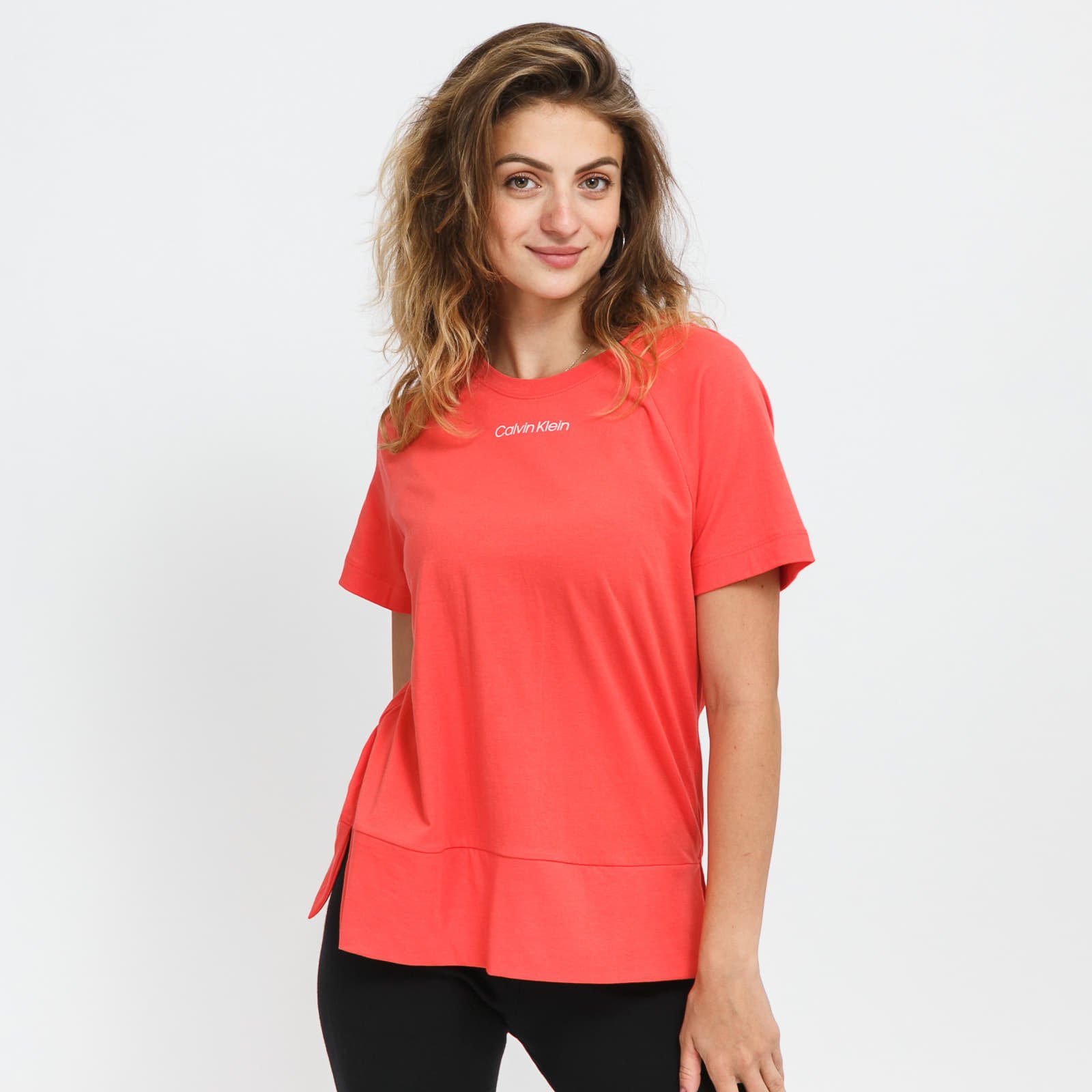 T shirts Calvin Klein Short Sleeve Tee Light Red Footshop
