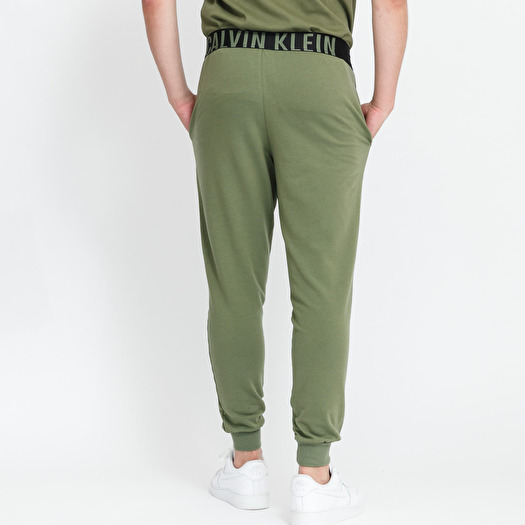 Pants and jeans Calvin Klein Jogger Olive Footshop