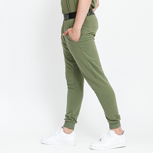 Pants and jeans Calvin Klein Jogger Olive Footshop