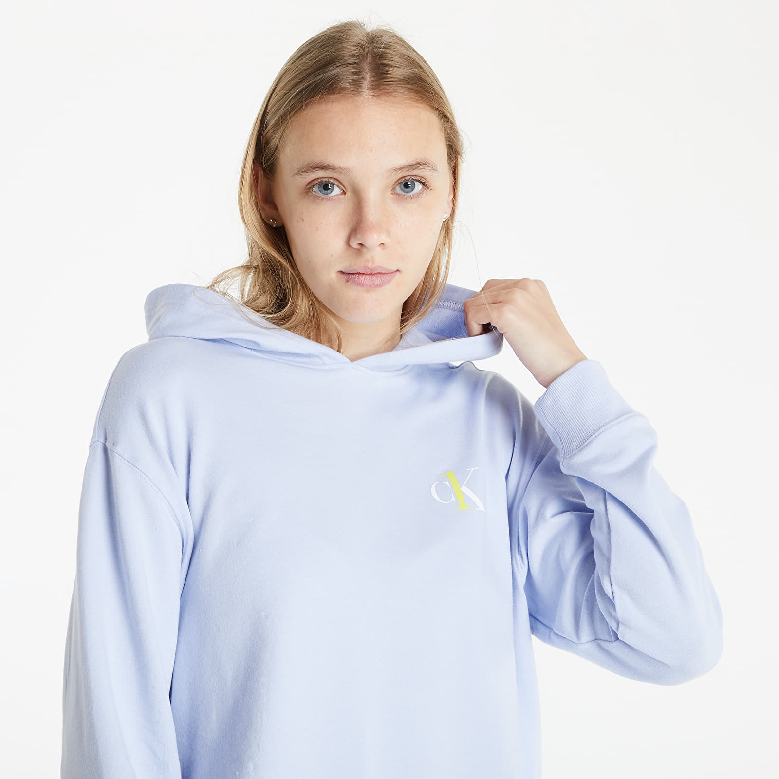 Baby blue calvin klein sweatshirt online