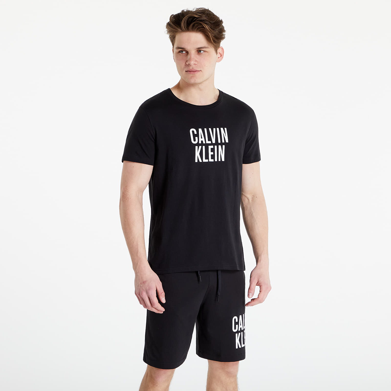 T-shirts Calvin Klein Organic Cotton Beach T-SHIRT Black