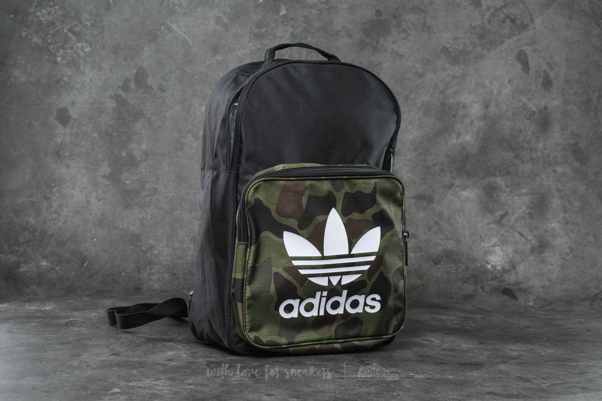 Accessories adidas Classic Black/ Footshop Backpack | Multicolor Camo
