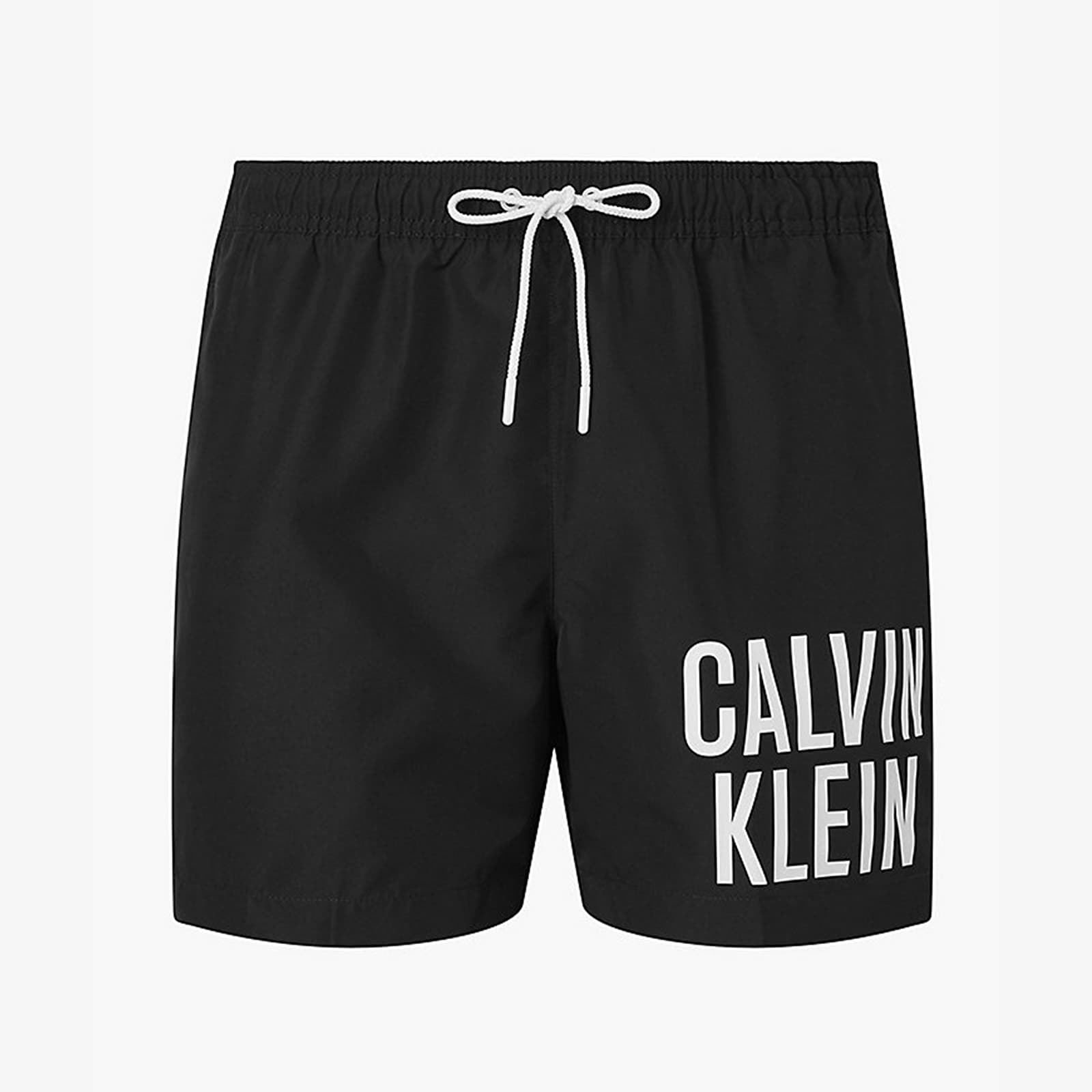 Šortai Calvin Klein Drawstring Swim Shorts Black