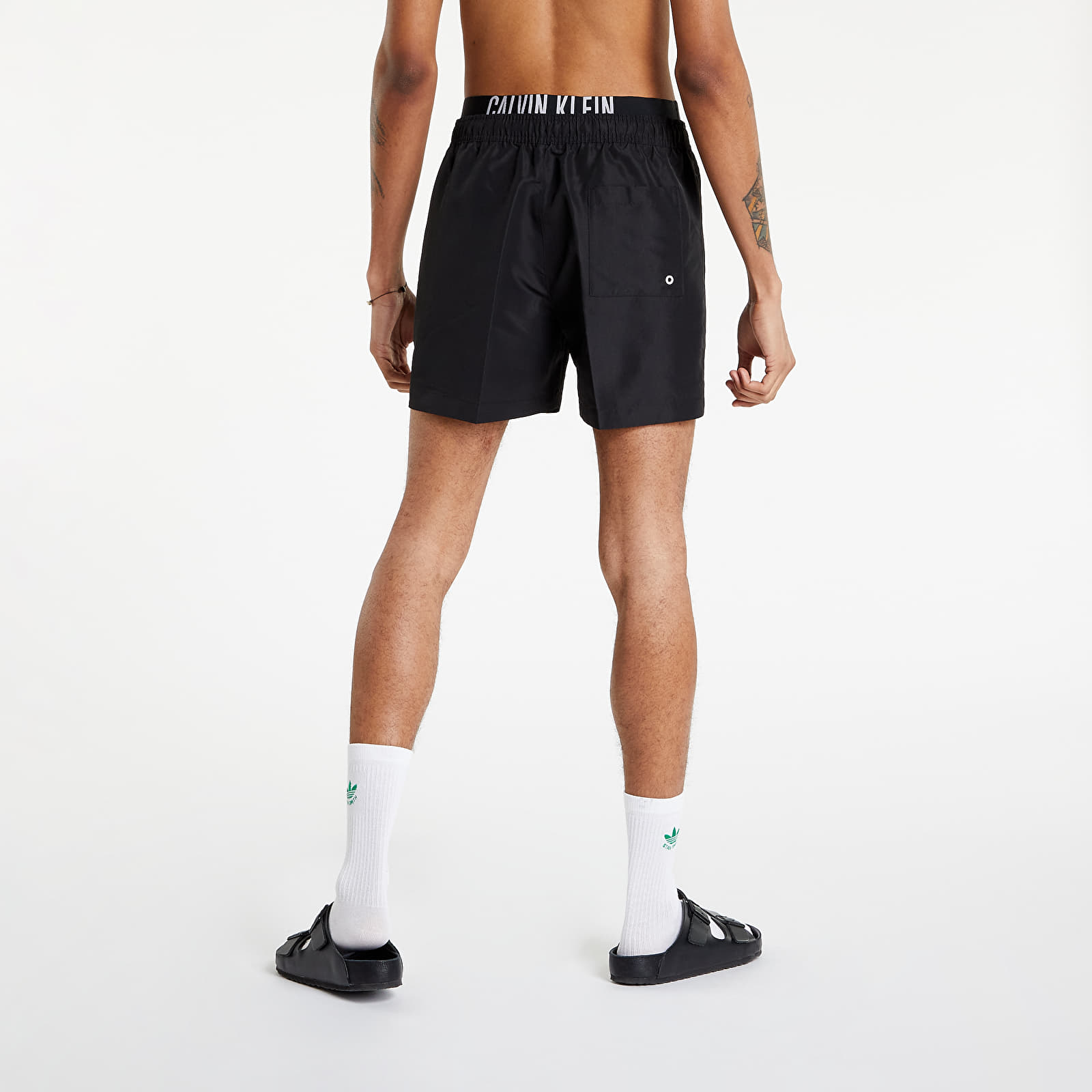 Šortai Calvin Klein Intense Power Black Stone Washed