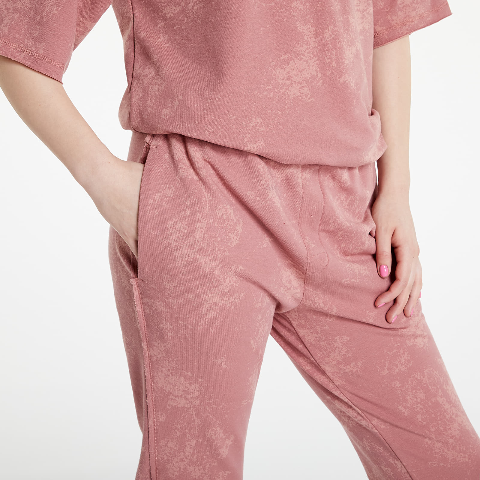 Calvin klein pink lounge joggers discount