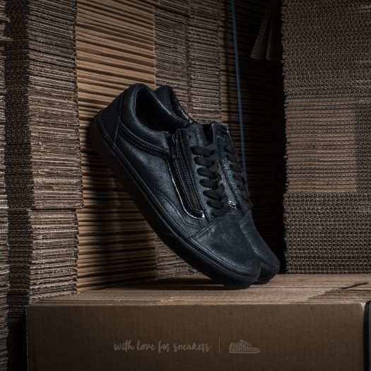 Vans old skool zip black new arrivals