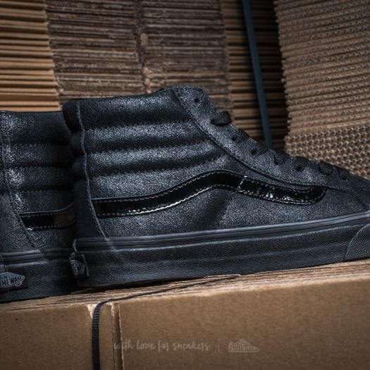 Sk8 hi slim black hot sale