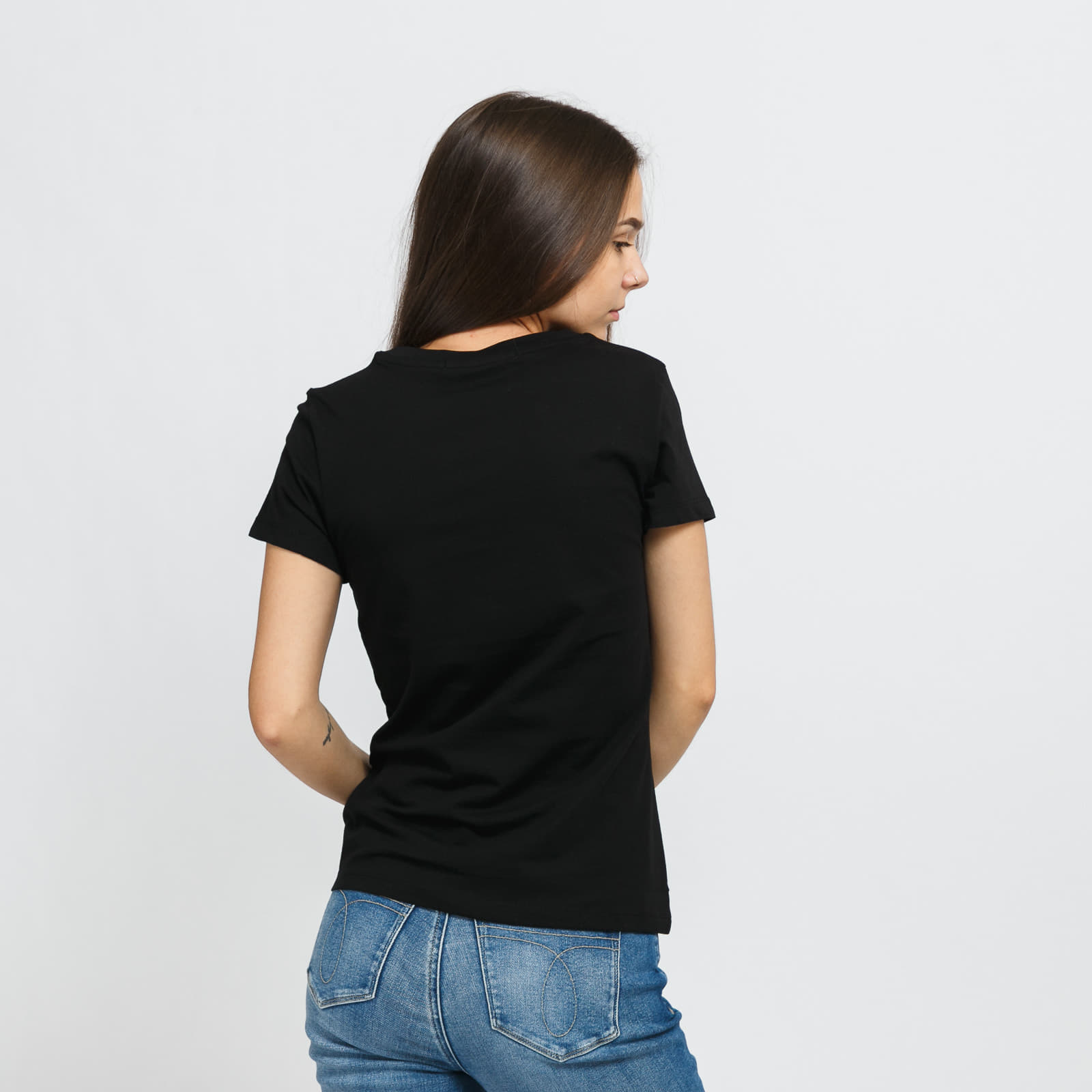 Μπλούζες CALVIN KLEIN JEANS Monogram Slim Tee 2Pack Black/ White