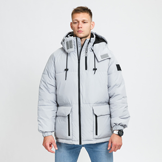 Jackets CALVIN KLEIN JEANS M Oversized Puffer Jacket Gray Footshop