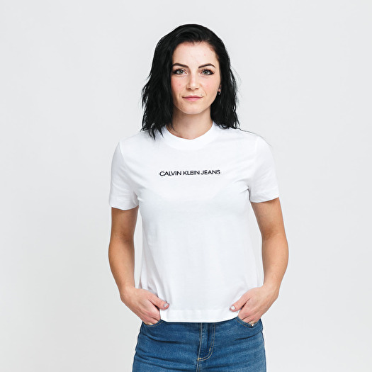 Calvin klein shrunken t shirt clearance