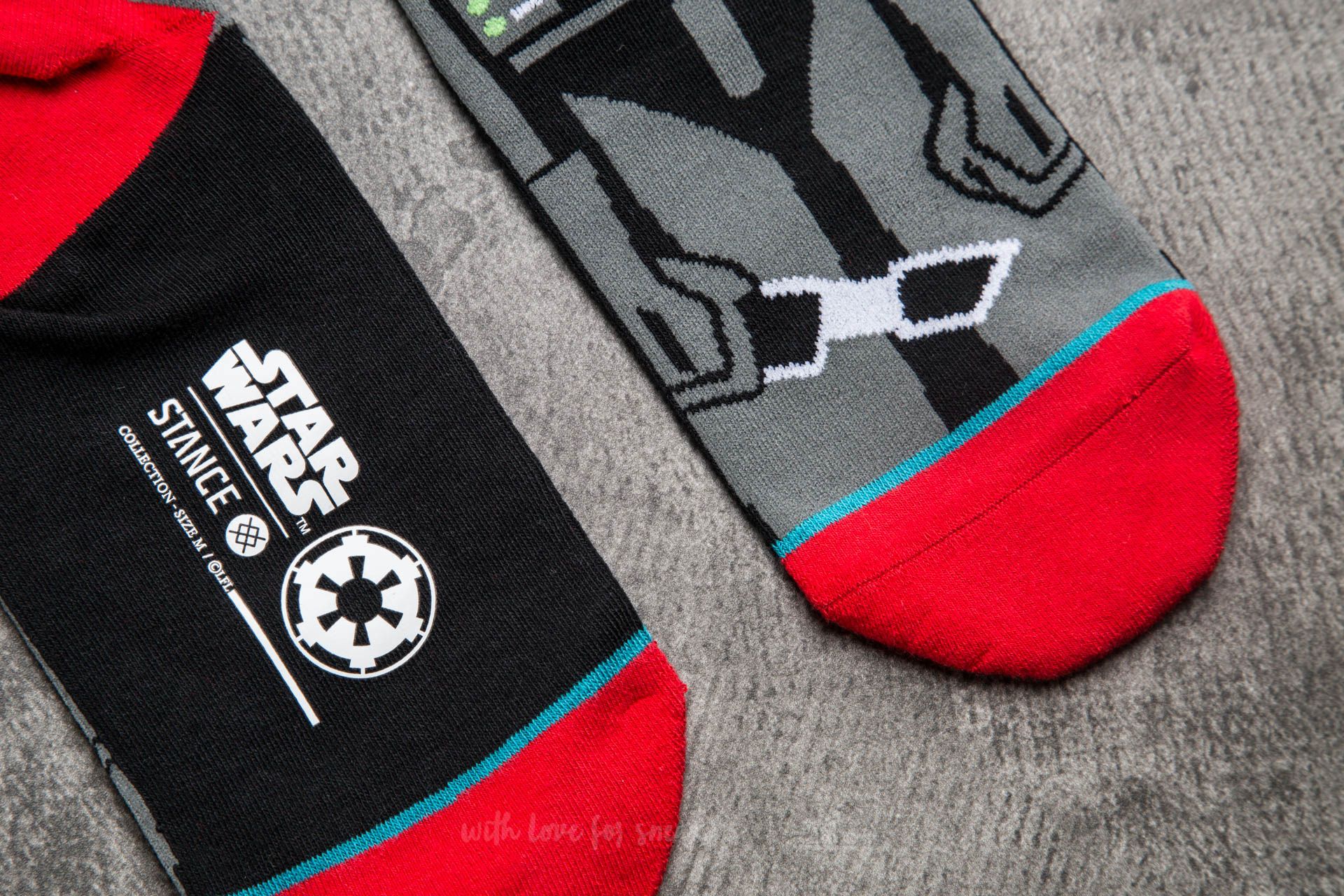 Ponožky Stance Star Wars Vader Black