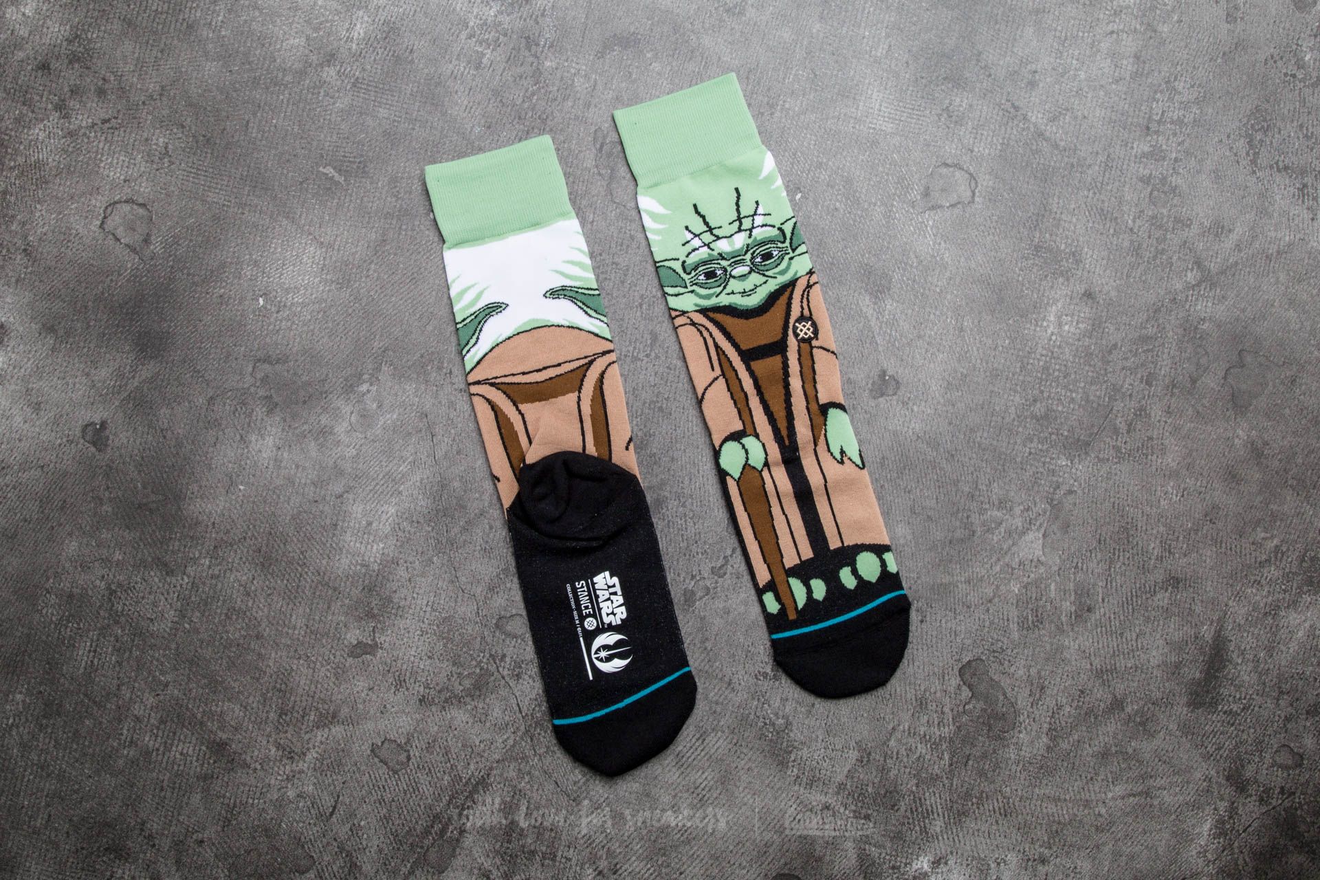 Ponožky Stance Star Wars Yoda Green