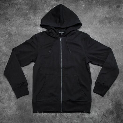 Y3 zip up hoodie discount