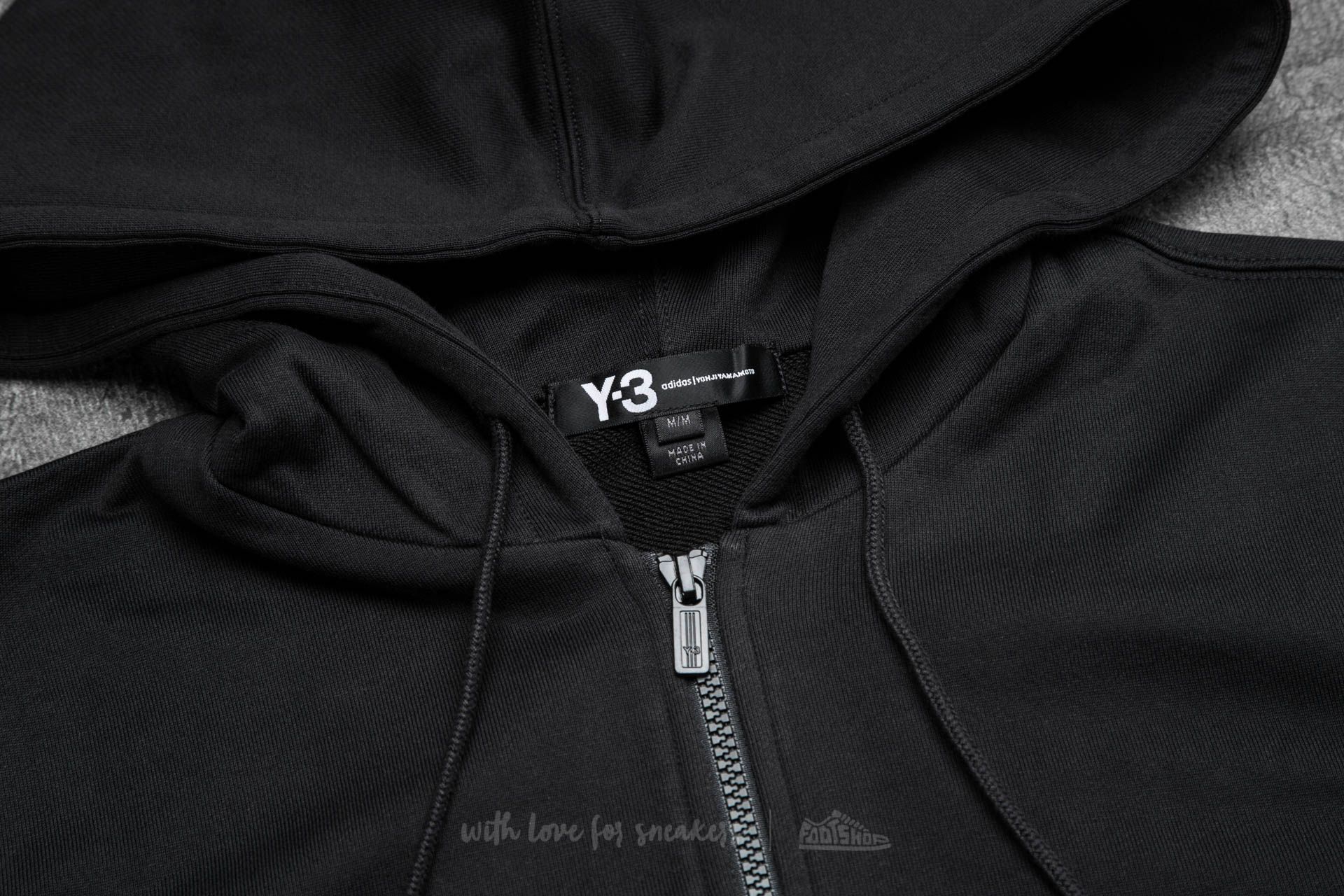 Hættetrøjer og sweatshirts Y-3 Classic Sweat Zip-Up Hoody Black