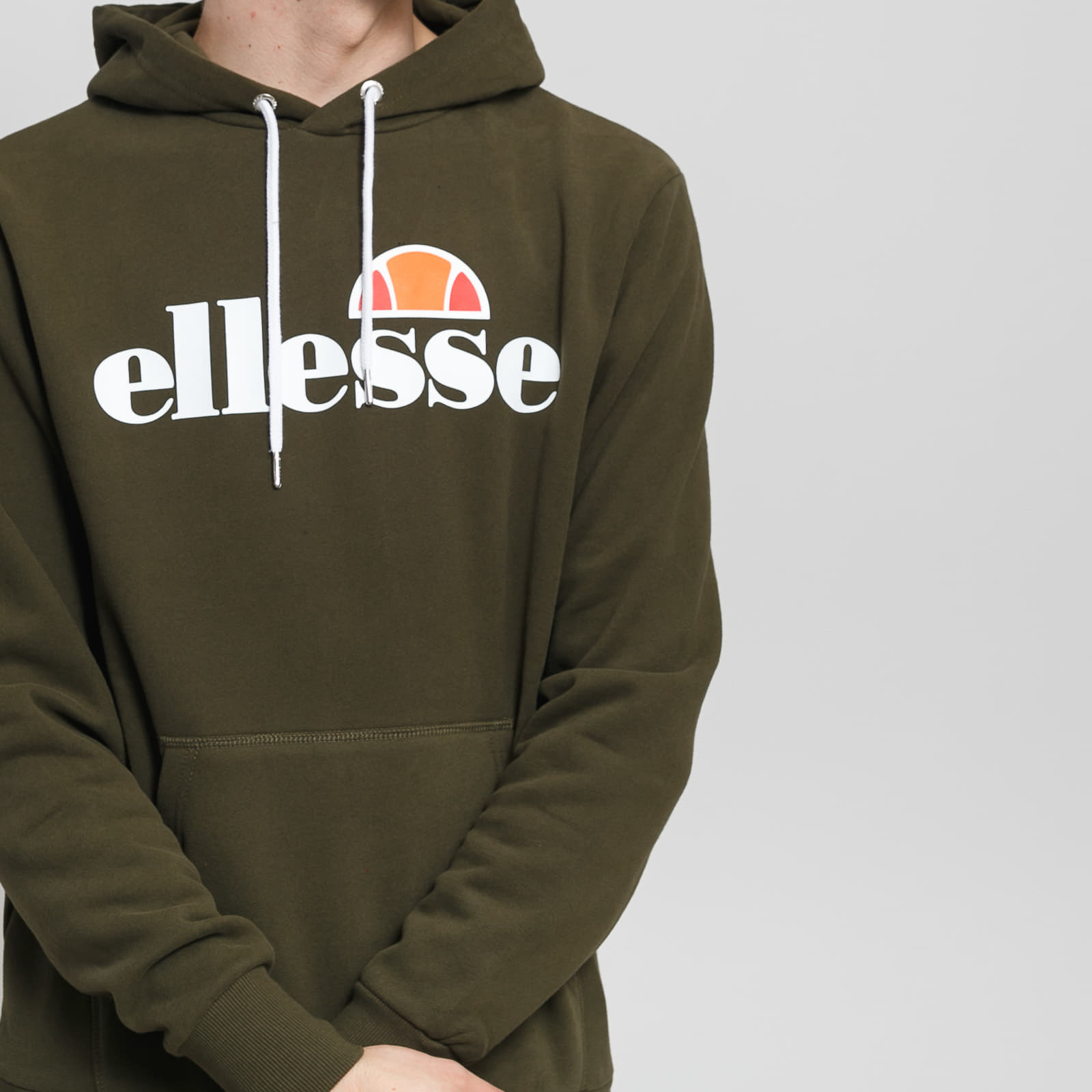 Sweatshirts ellesse SL Gottero OH Hoody Dark Olive Footshop