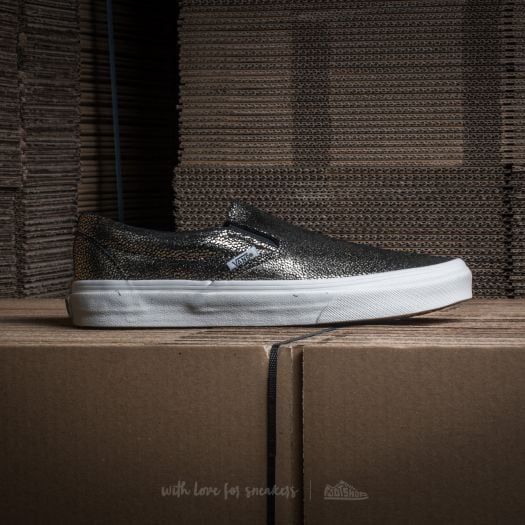 Zapatos vans classica mujer top plata