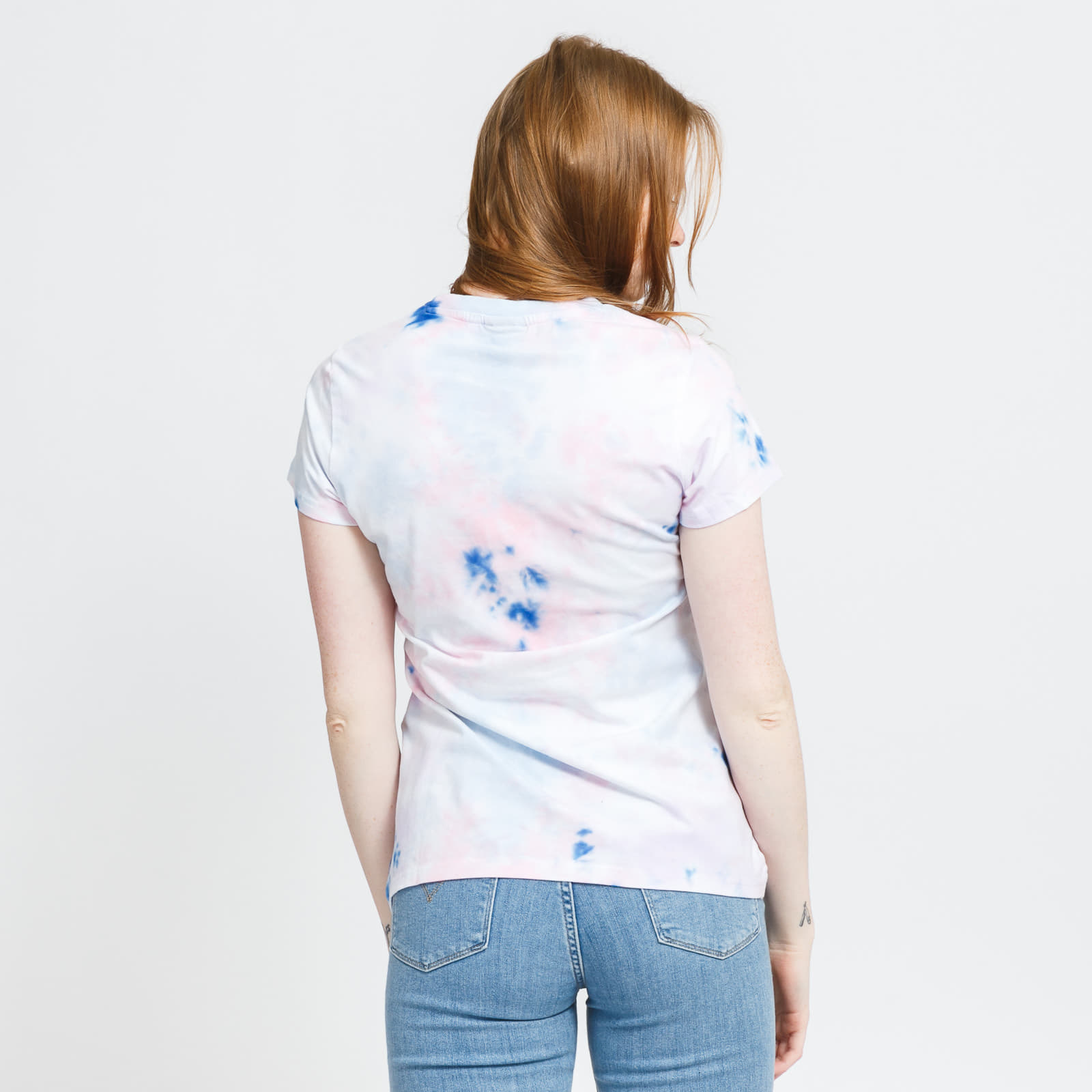 T-shirts ellesse Hayes Tie Dye Tee Pink/ Navy
