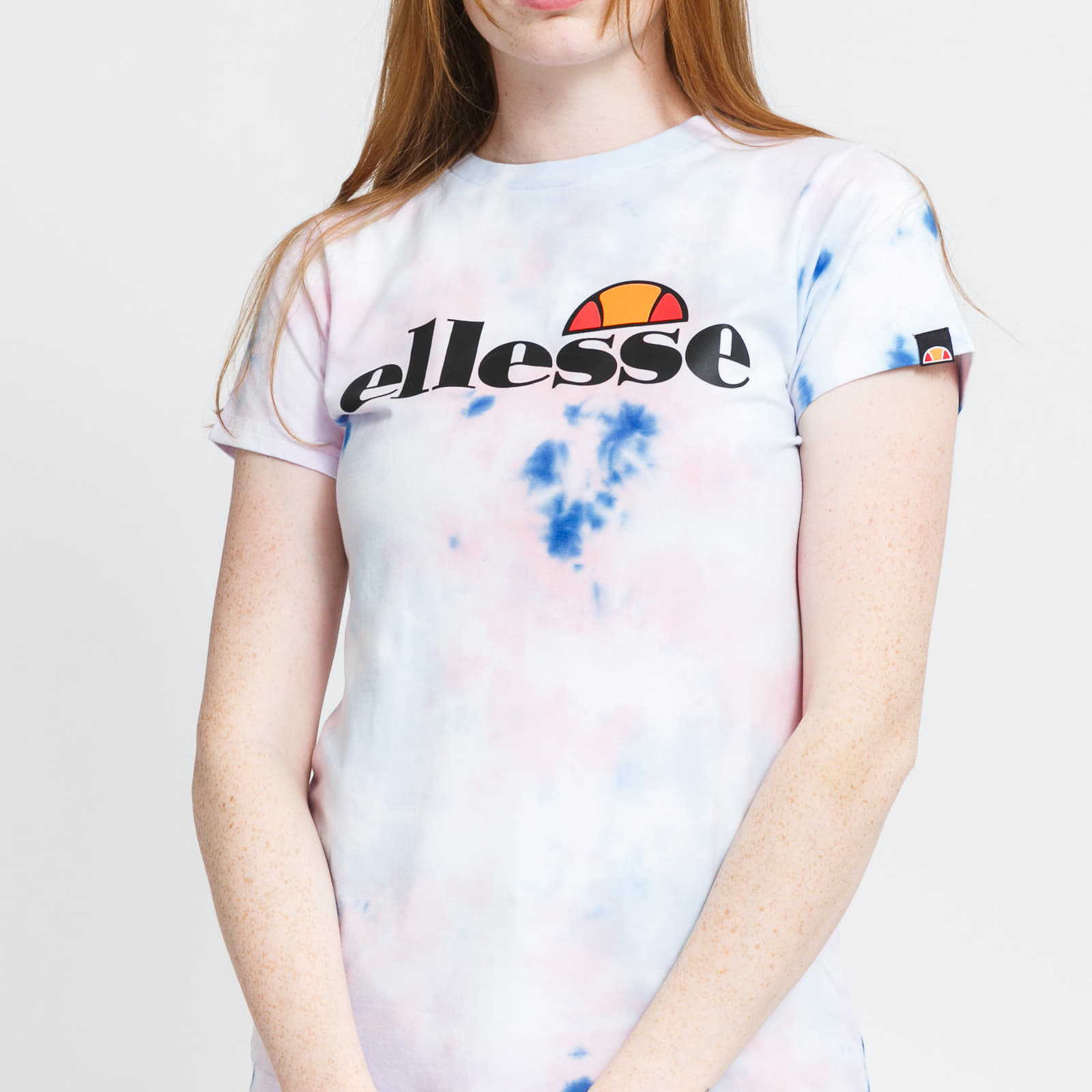T-shirts ellesse Hayes Tie Dye Tee Pink/ Navy