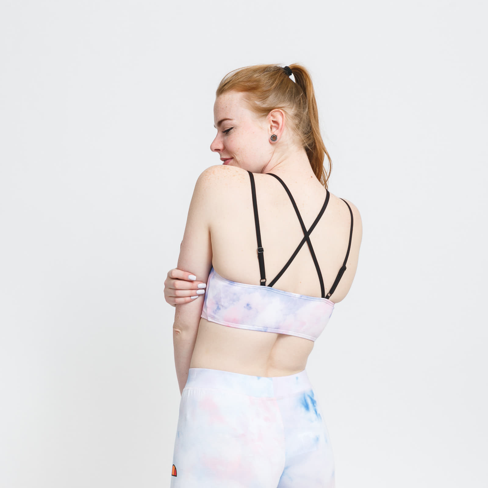 Tank Tops ellesse Rosca Bikini Top Pink/ Navy