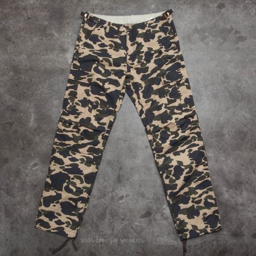 Pants and jeans Carhartt WIP Aviation Pant Camo Duck Footshop