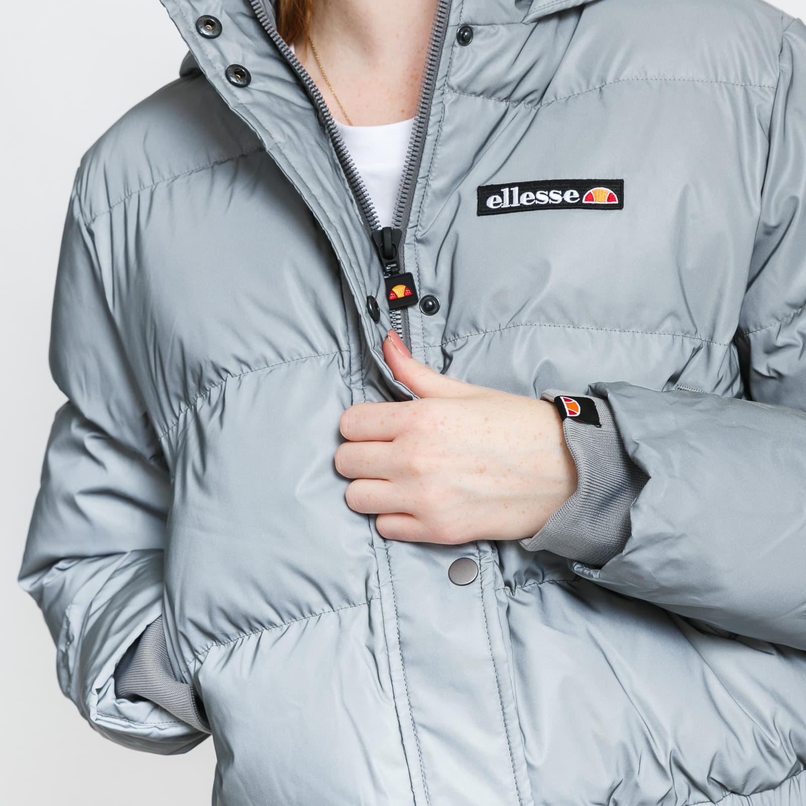 Jackets ellesse Monolis Padded Jacket Gray Footshop