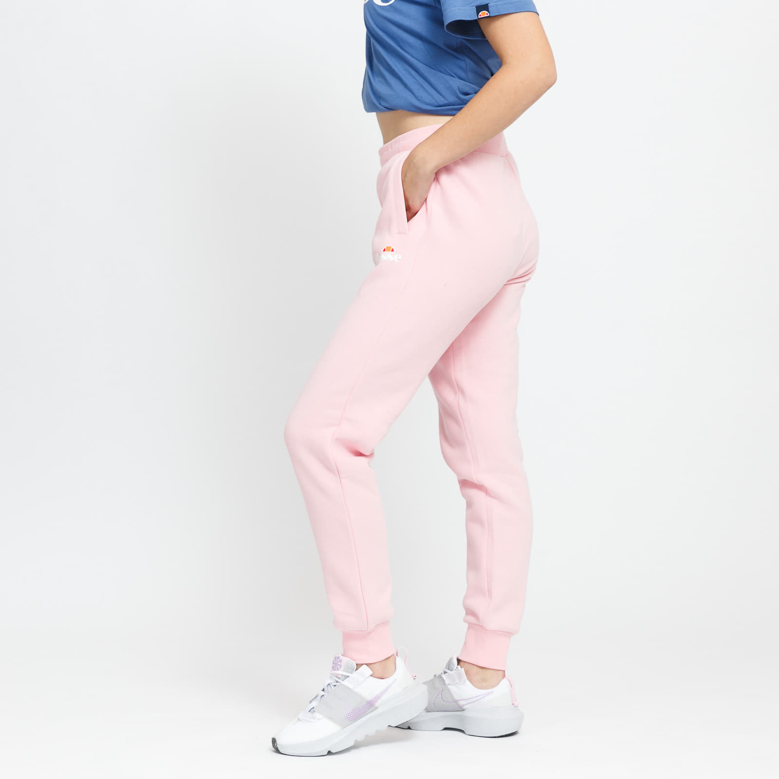 Hlače ellesse Hallouli Jogger Pants Pink