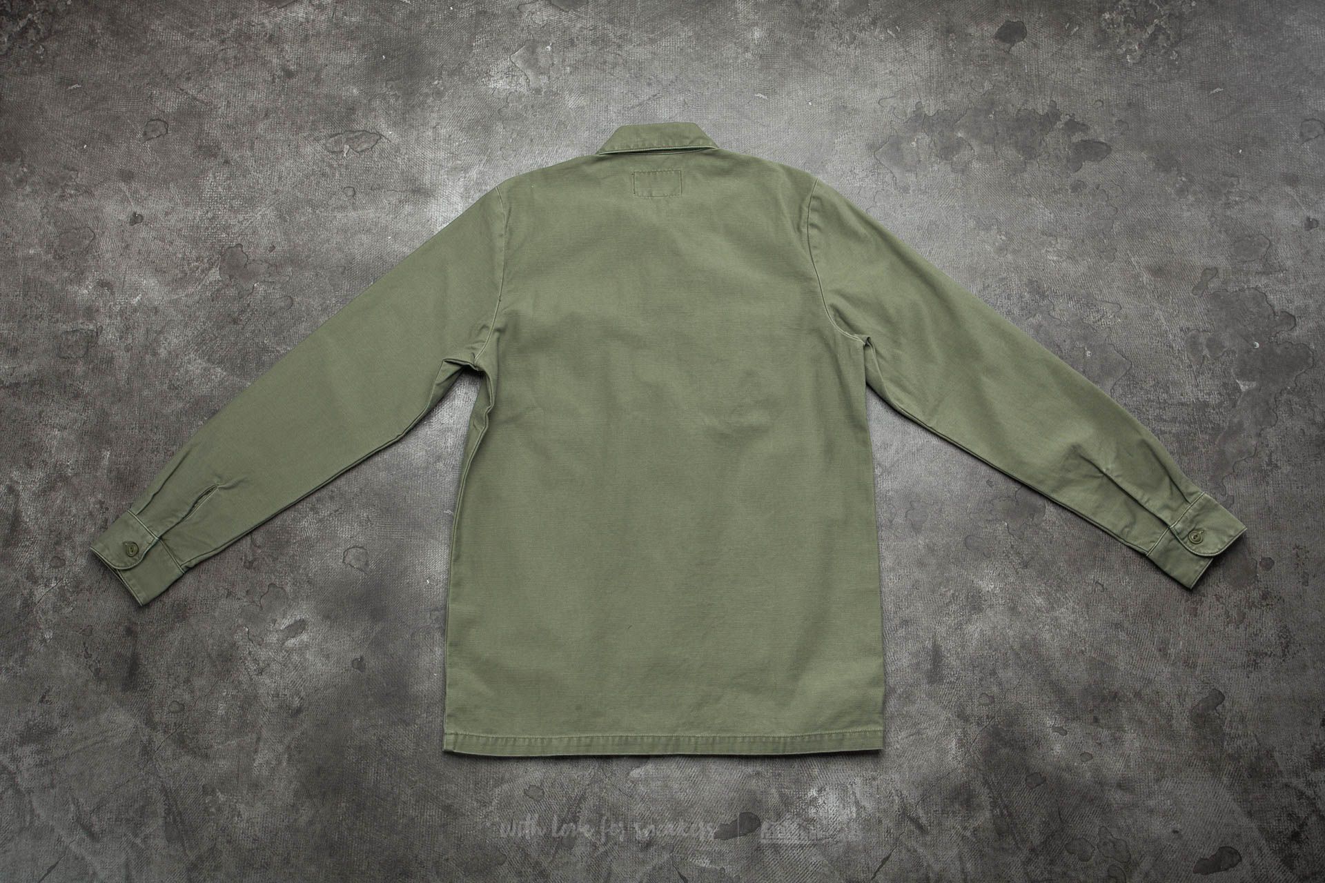Pólók Carhartt WIP Long Sleeve Arrow Shirt Rover Green/ Black Stone Washed