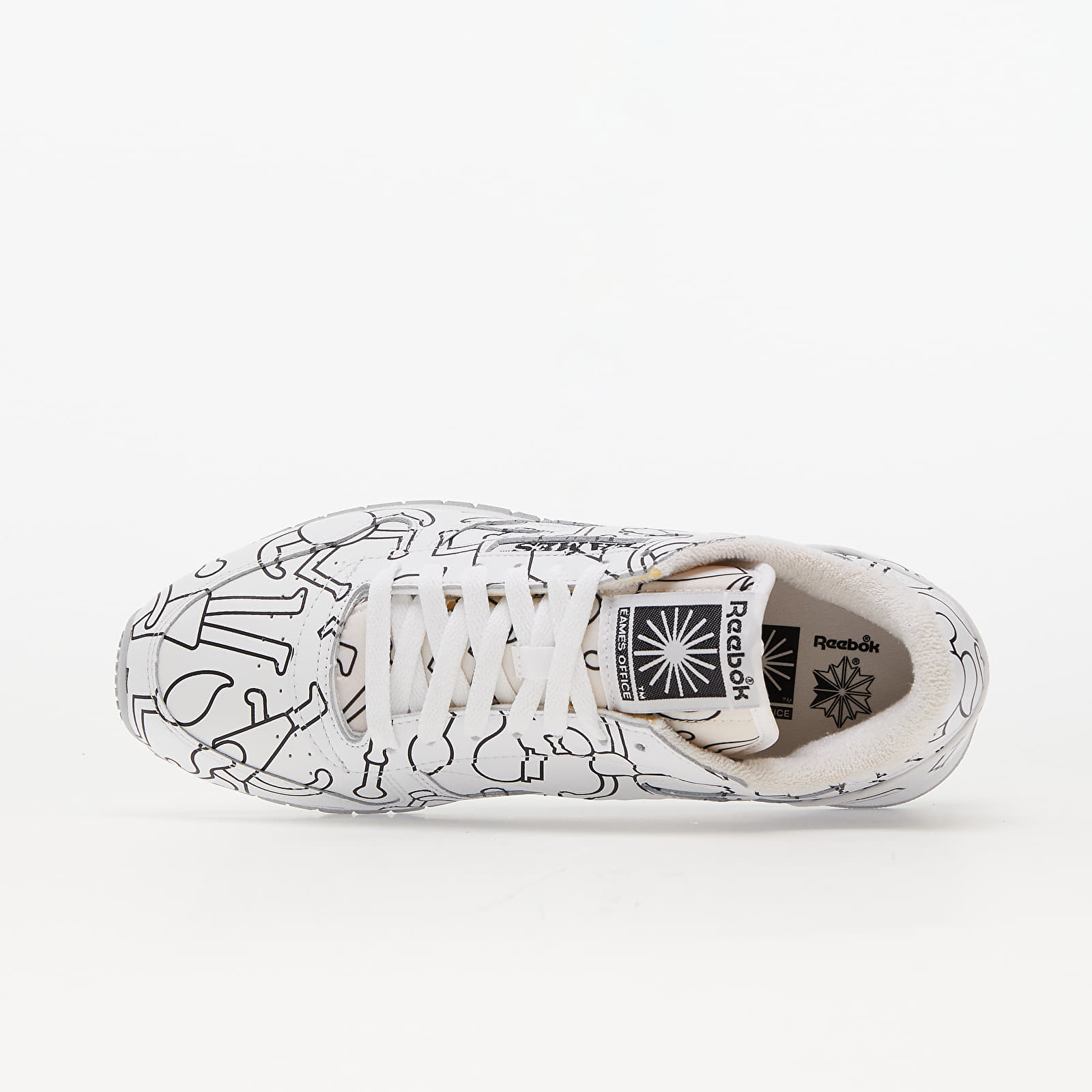 Vyriška avalynė Reebok x Eames Classic Leather Ftw White/ Ftw White/ Core Black