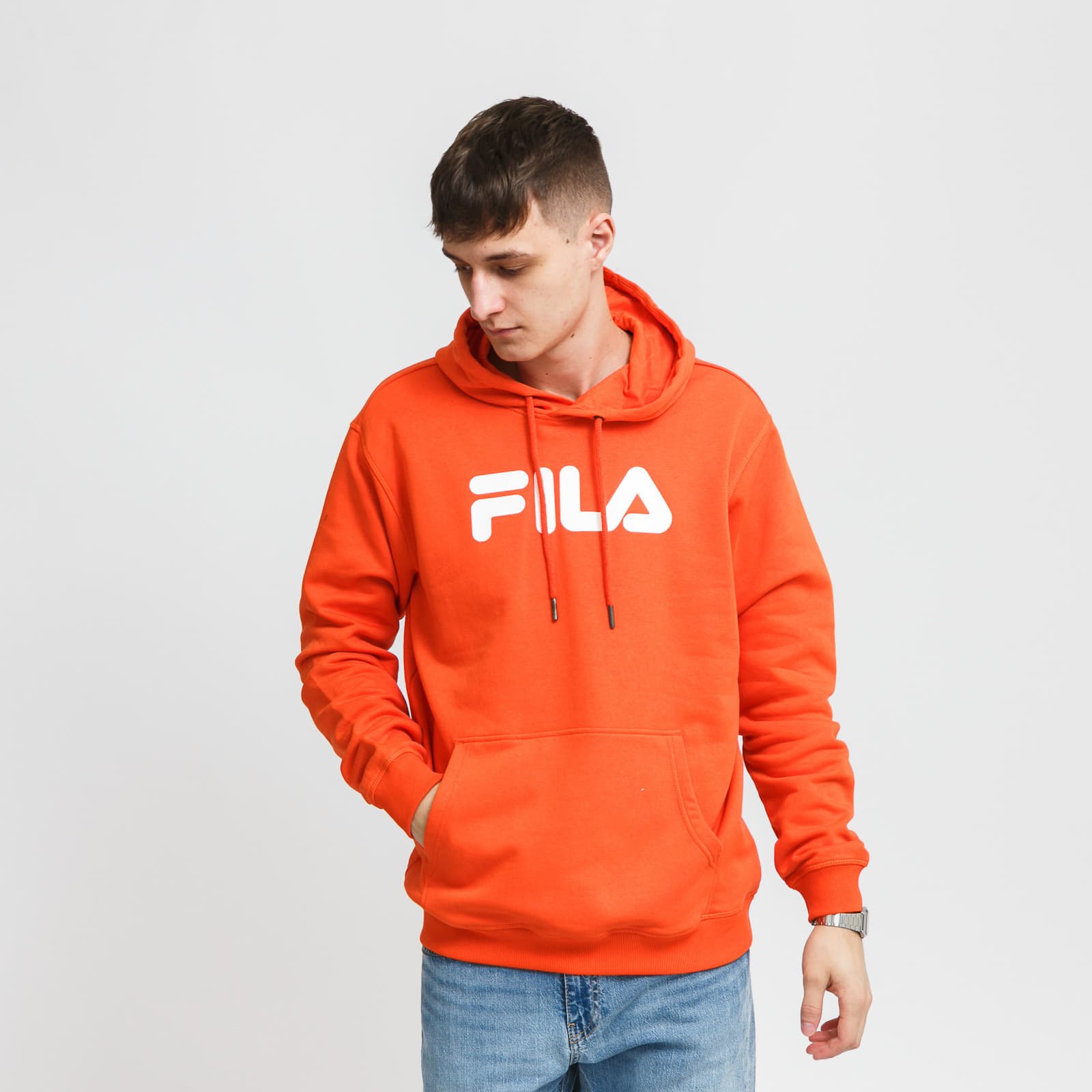 Orange hotsell fila hoodie