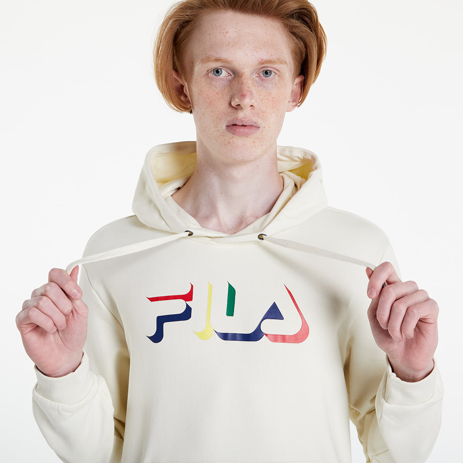 Beige hotsell fila hoodie