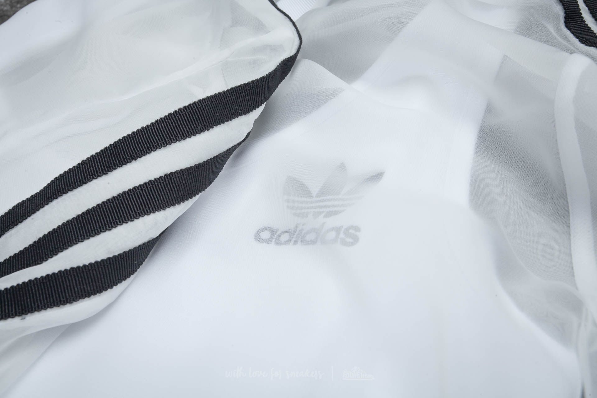 Šaty adidas 3 Stripes Layer Dress White