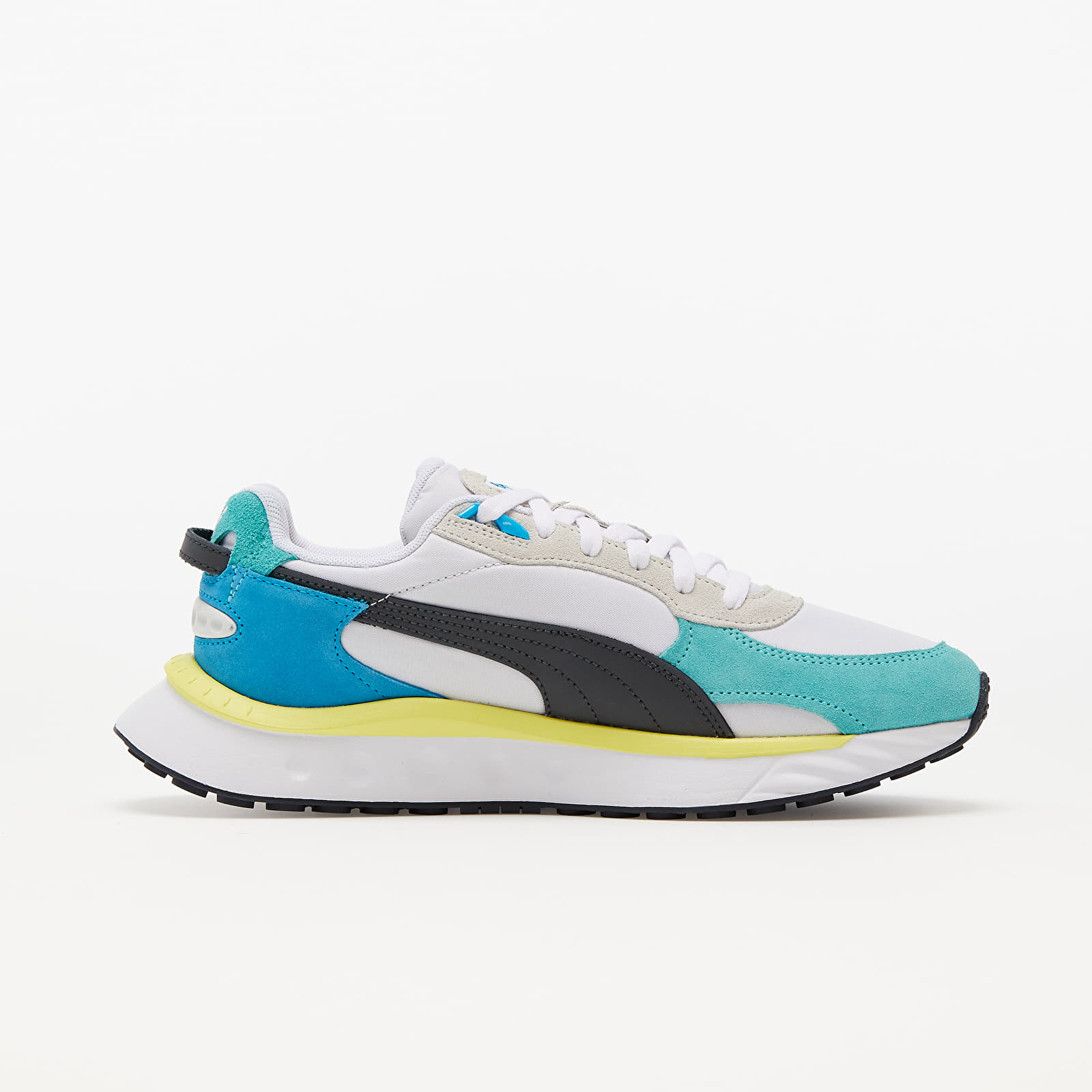 Men's shoes Puma Wild Rider Rollin' Elektro Aqua-Puma White