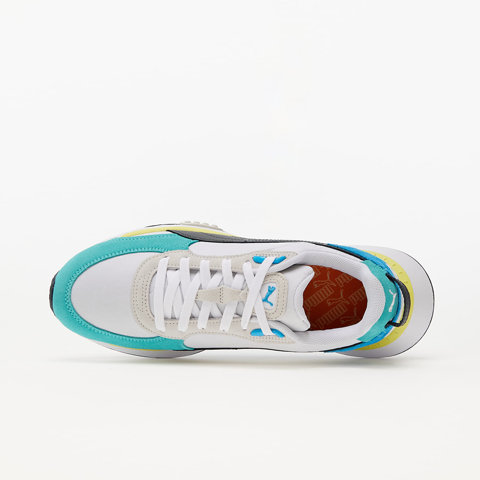 Men's shoes Puma Wild Rider Rollin' Elektro Aqua-Puma White