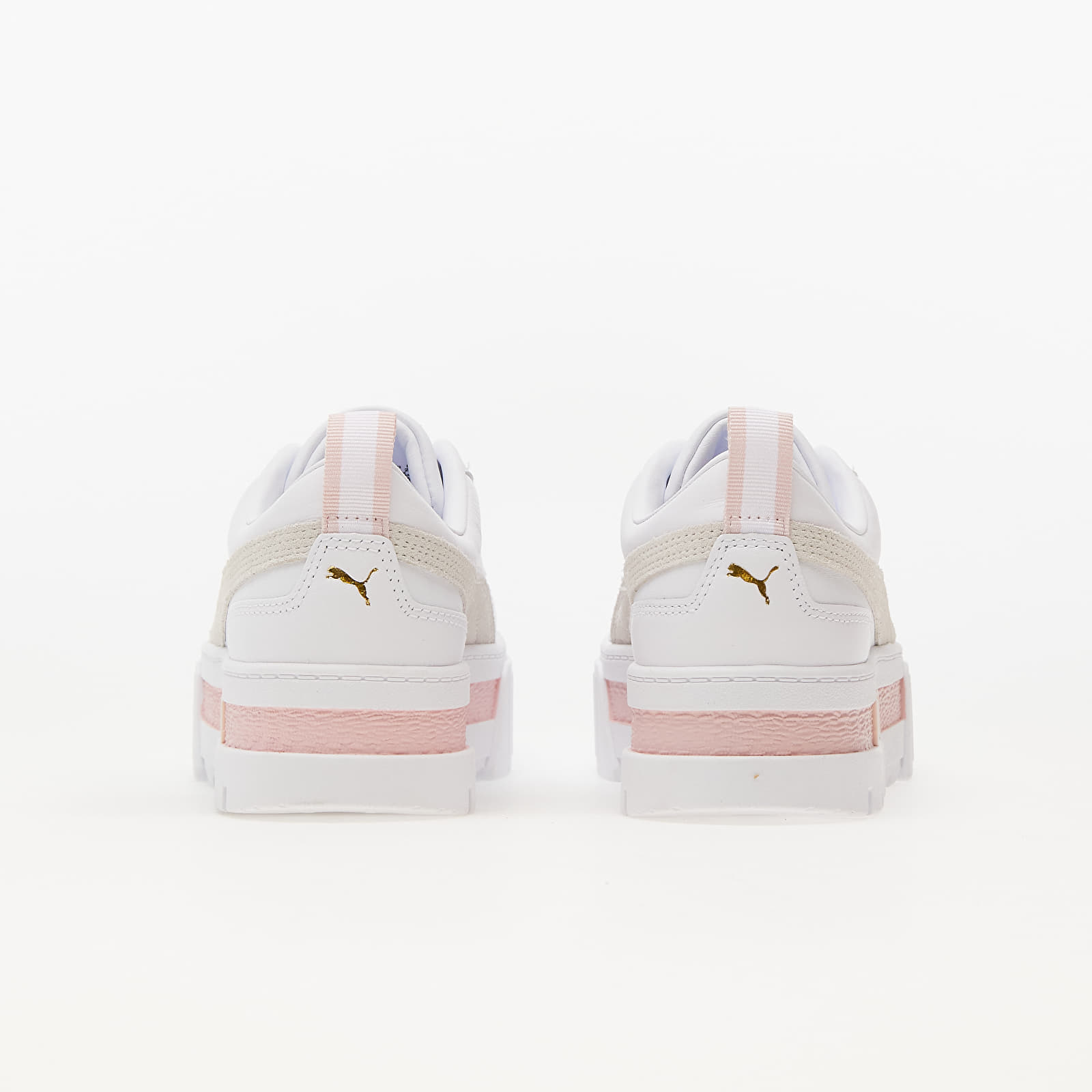 Încălțăminte și sneakerși pentru femei Puma Mayze Lth Wn Puma White/ Marshmallow