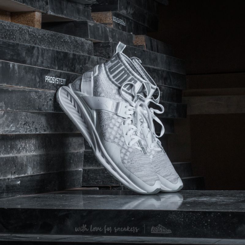 Puma Ignite evoKNIT White/ Quarry/ Vaporous Gray | Footshop