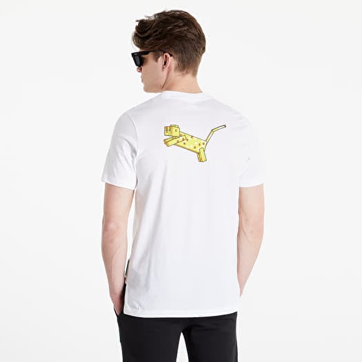 T shirts Puma x Minecraft Graphic Tee White Footshop