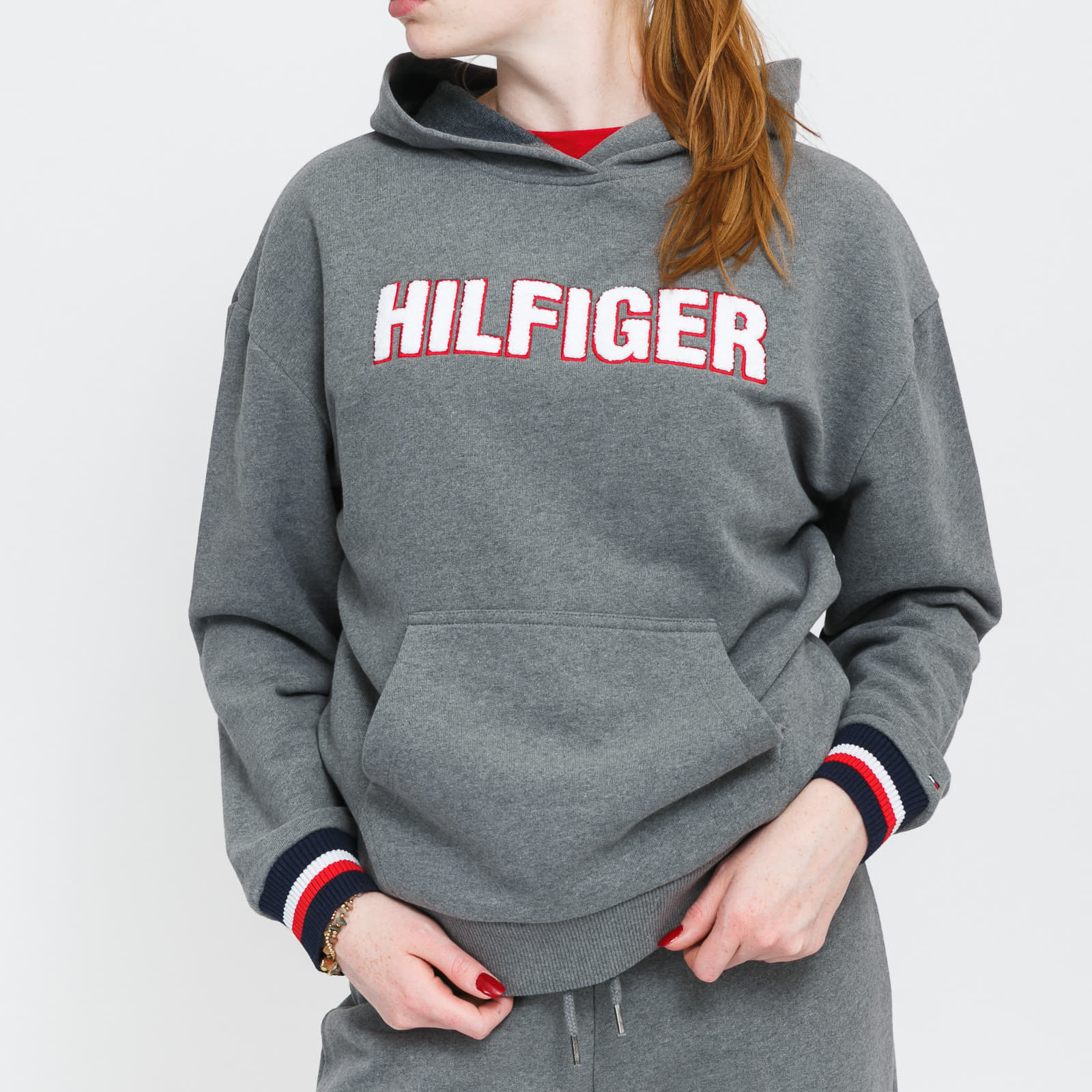 Tommy hilfiger oh hoodie discount velour